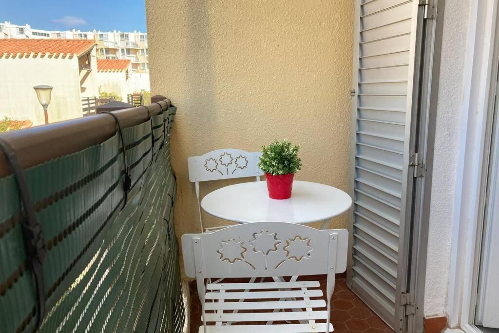 Le BarcarèsLe Barca Playa - Climatise - Terrasse Et Parking Priveアパートメント エクステリア 写真